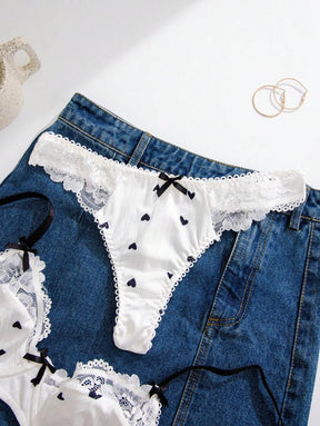 Conjunto Lingerie Bordado Sweet