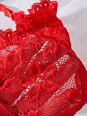 Conjunto Lingerie Renda Delicado