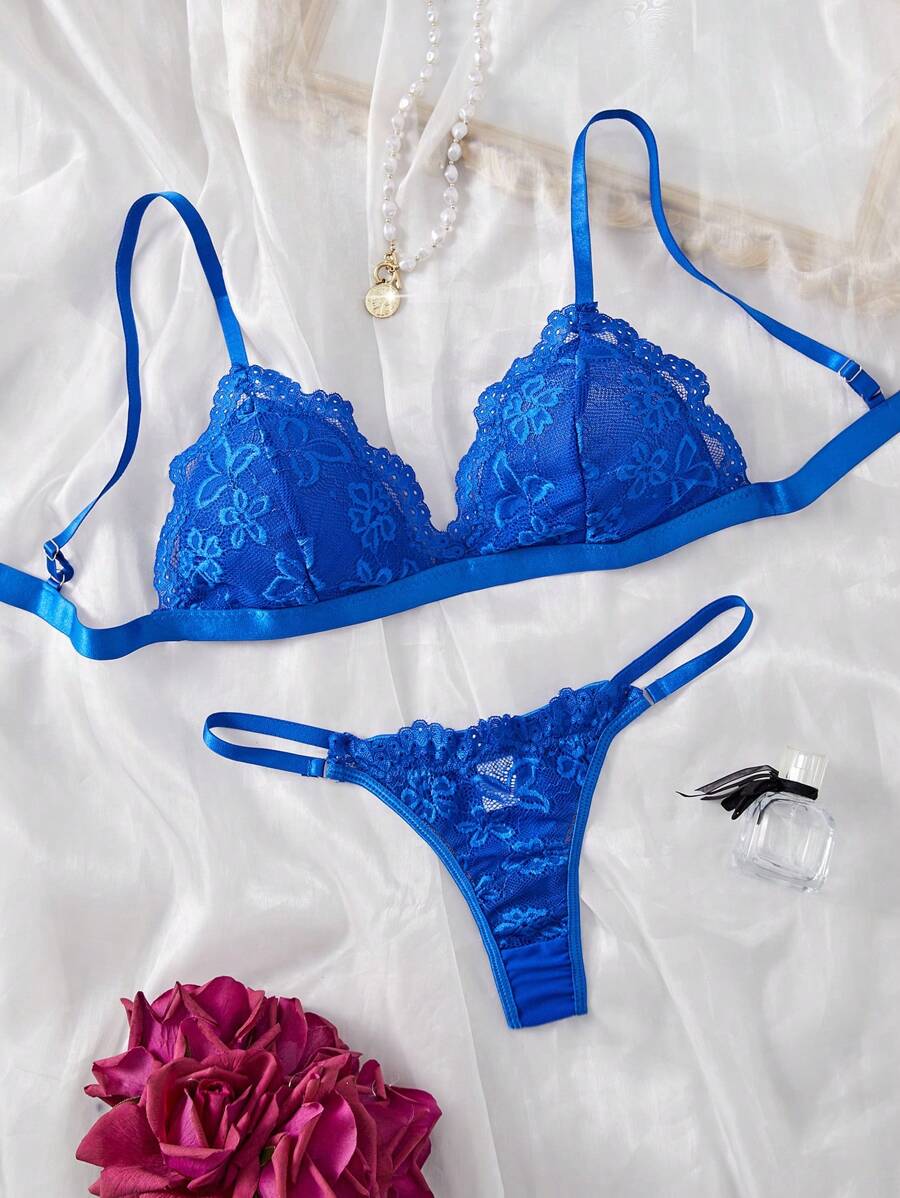 Conjunto Lingerie Renda Delicado