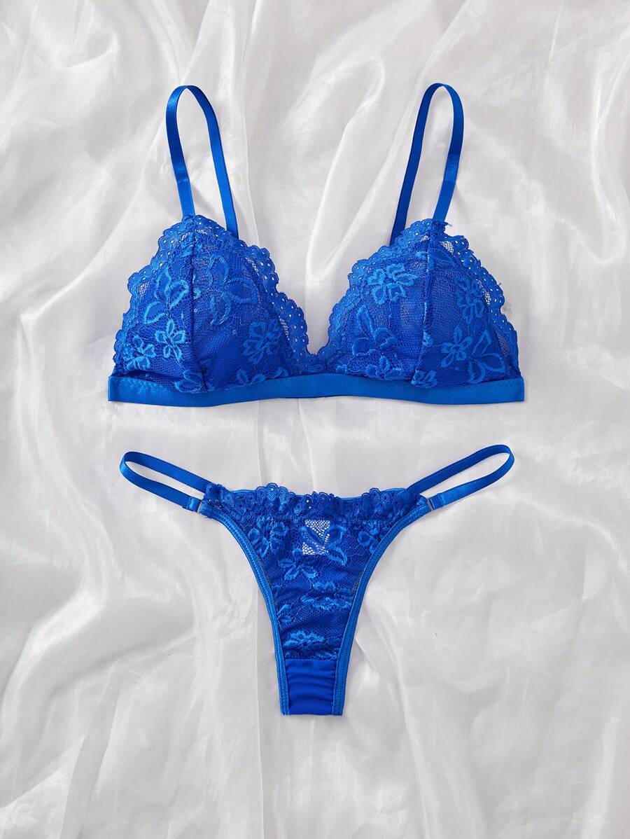Conjunto Lingerie Renda Delicado