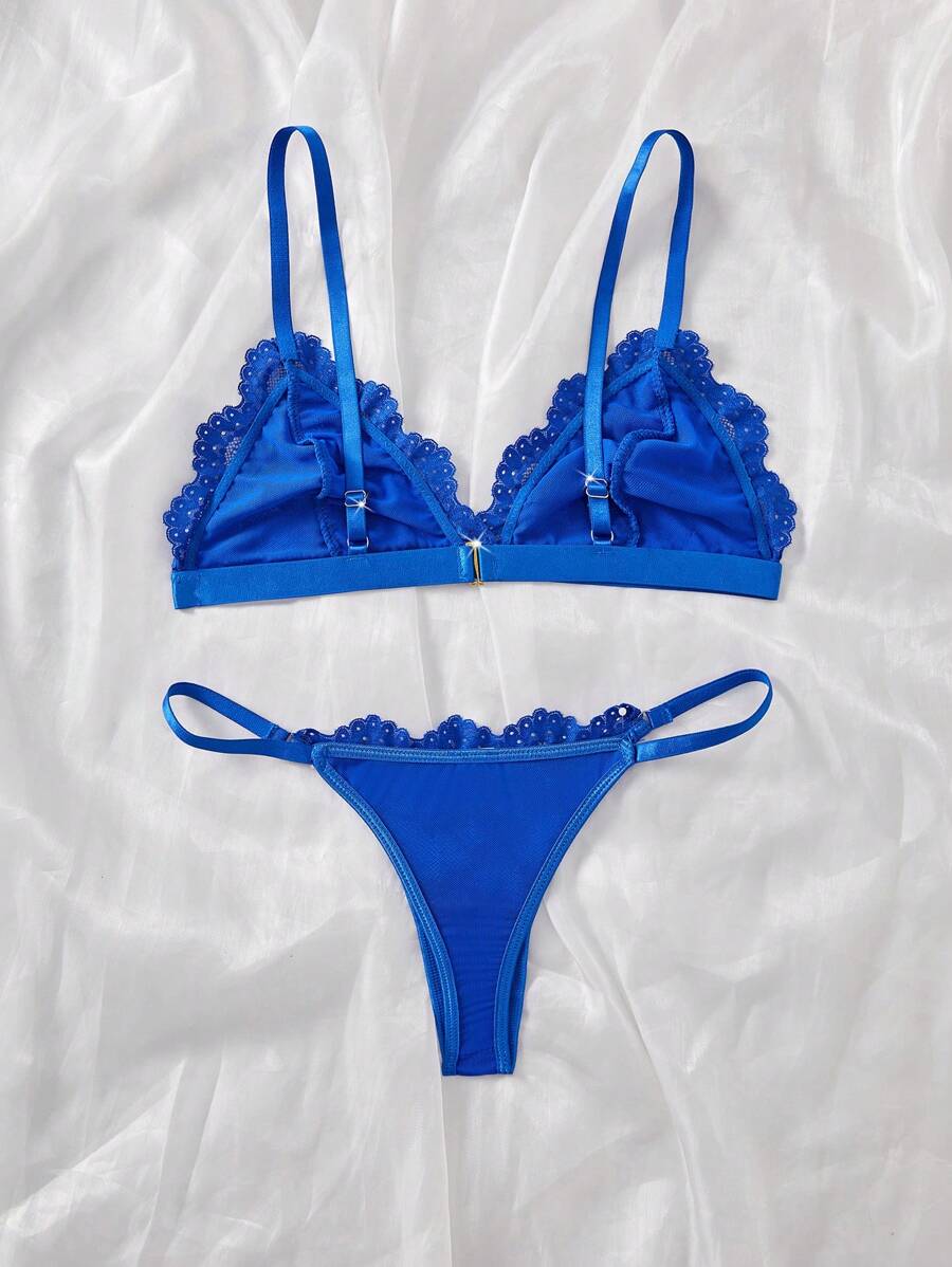Conjunto Lingerie Renda Delicado