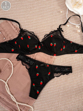 Conjunto Lingerie Bordado Sweet