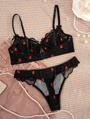 Conjunto Lingerie Bordado Sweet