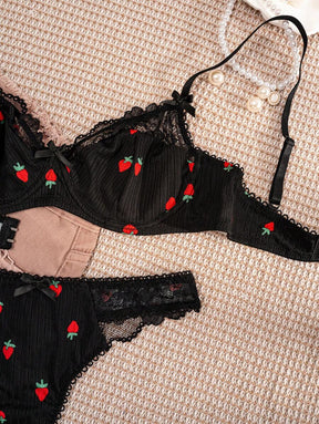 Conjunto Lingerie Bordado Sweet