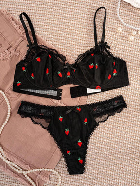 Conjunto Lingerie Bordado Sweet