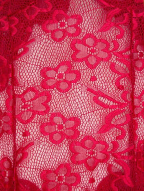 Body Lingerie Renda Abertura Frontal