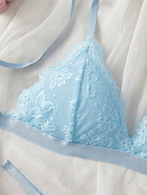 Conjunto Lingerie Renda Delicado