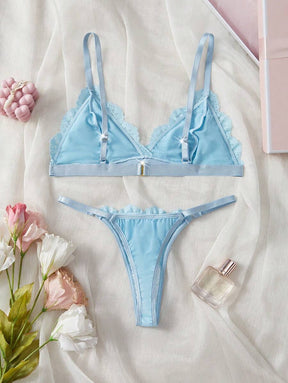 Conjunto Lingerie Renda Delicado