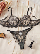Conjunto Lingerie Renda Noir