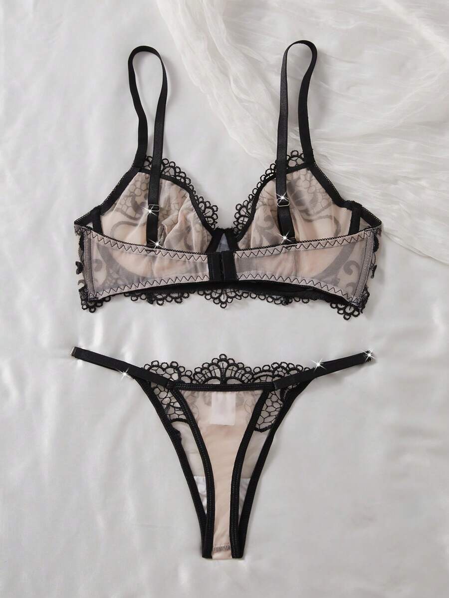 Conjunto Lingerie Renda Imperial