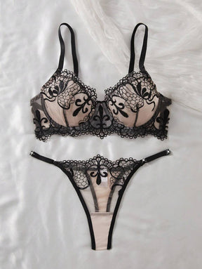 Conjunto Lingerie Renda Imperial