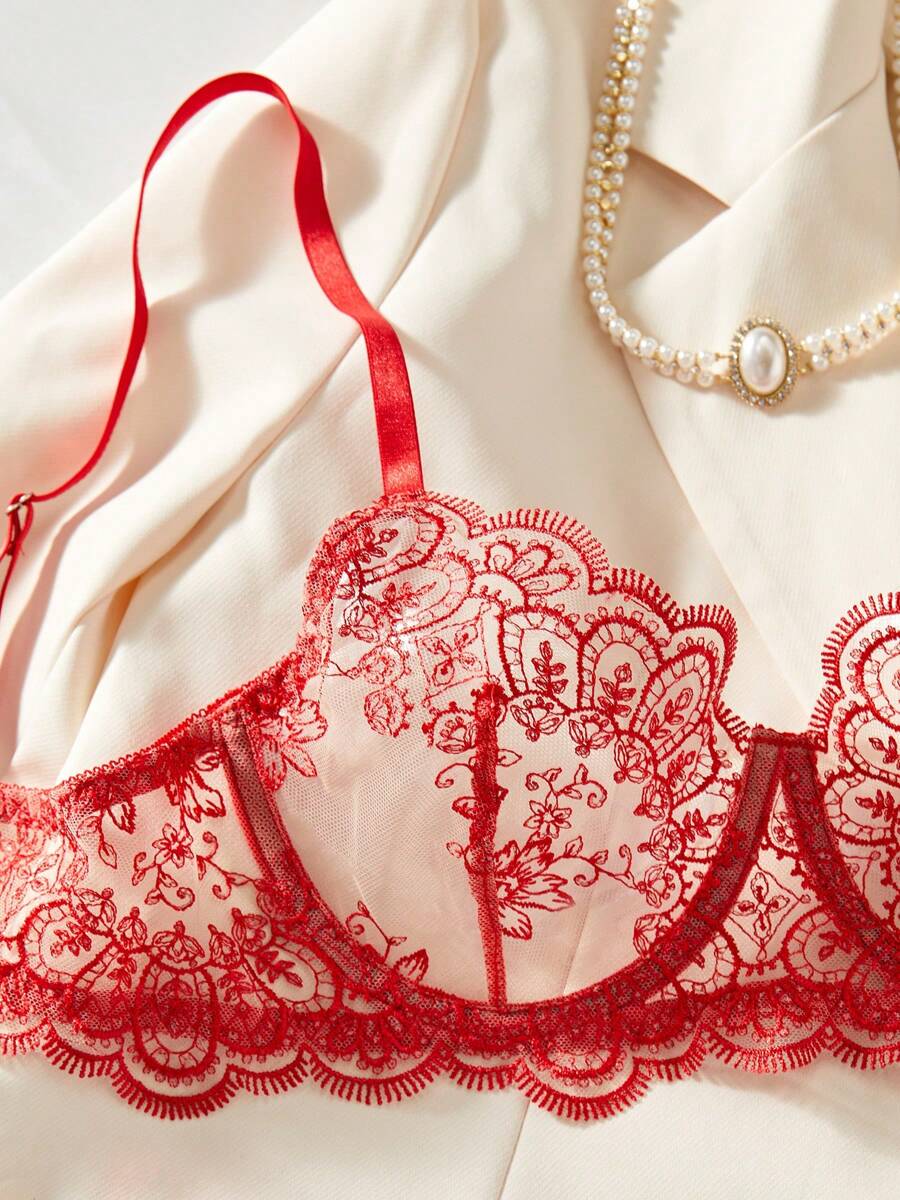 Conjunto Lingerie Renda Noir