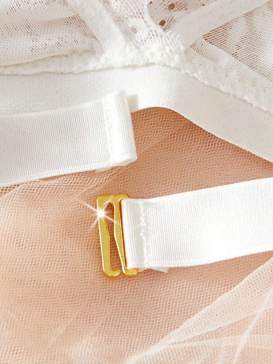 Conjunto Lingerie Renda Delicado