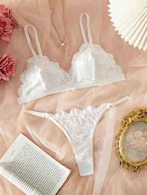 Conjunto Lingerie Renda Delicado