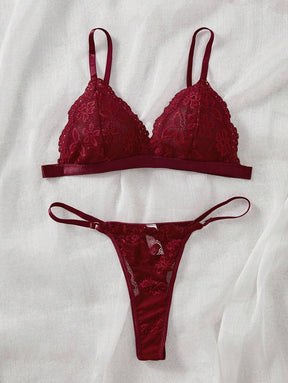 Conjunto Lingerie Renda Delicado
