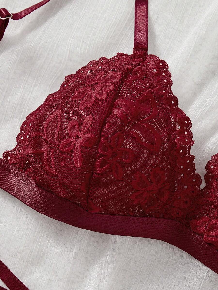 Conjunto Lingerie Renda Delicado