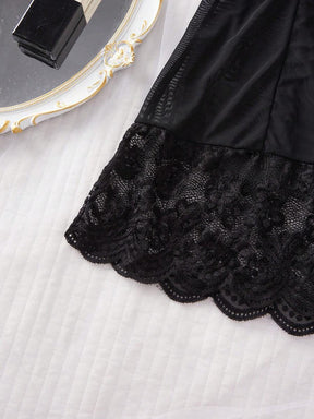 Conjunto Lingerie Renda Camisola Sexy