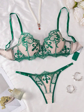 Conjunto Lingerie Renda Imperial