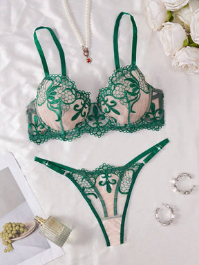 Conjunto Lingerie Renda Imperial